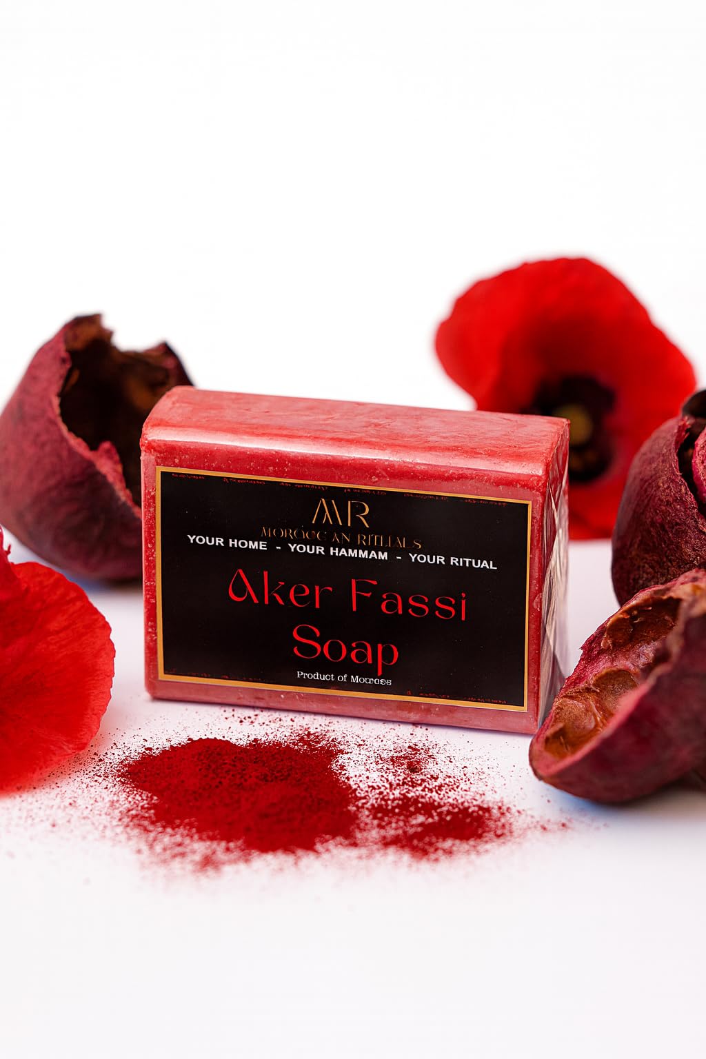 Traditional Moroccan Glow Bar with Akker Fassi - 100g