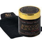 The Moroccan Hammam Ritual: 6-Piece Aker Fassi Black Soap Spa Set