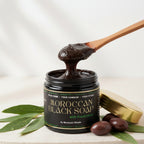 The Moroccan Hammam Ritual: 6-Piece Eucalyptus Black Soap Spa Set