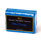 The Moroccan Hammam Ritual: 6-Piece Blue Nila Black Soap Spa Set