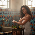 Traditional Beldi Black Soap with Argan Oil - 200g