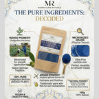 Traditional Moroccan Blue Nila Powder - 100g