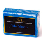 Traditional Moroccan Soap Bar with Blue Nila - 100g