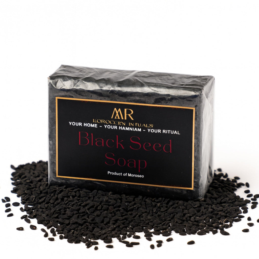 Traditional Moroccan Soap Bar with Black Seed - 100g