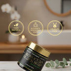 The Moroccan Hammam Ritual: 6-Piece Eucalyptus Black Soap Spa Set