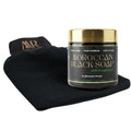 The Purifying Exfoliation Duo: Eucalyptus Black Soap & Kessa Glove