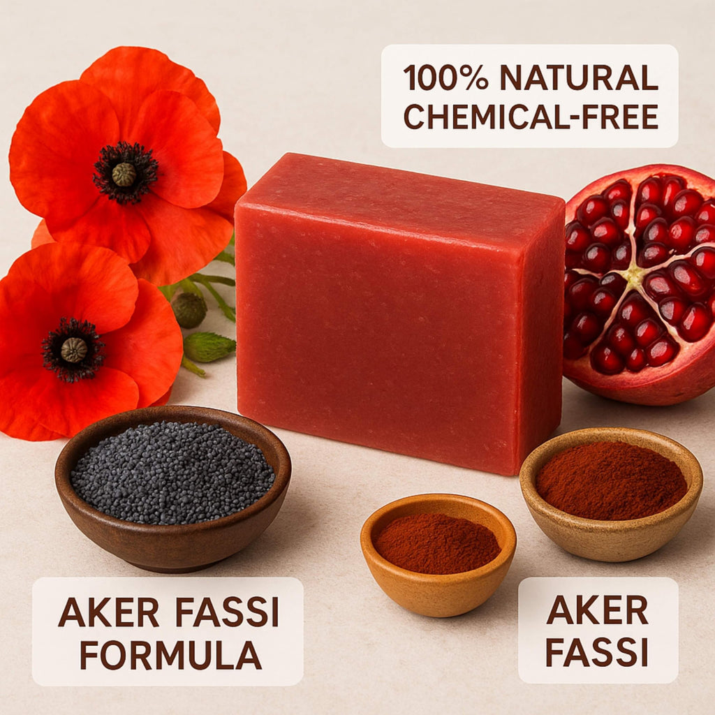 Traditional Moroccan Glow Bar with Akker Fassi - 100g